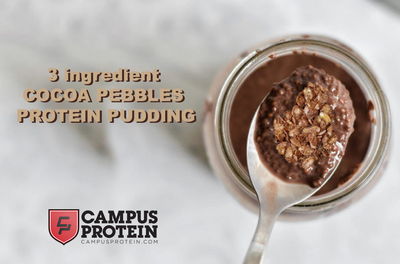 Cocoa Pebbles Protein Pudding