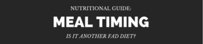 How Important is Meal Timing?