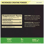 Optimum Nutrition Micronized Creatine Powder Creatine Optimum Nutrition Size: 300 Grams, 600 Grams, 1200 Grams, 2000 Grams