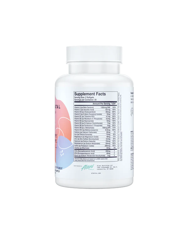 Alani Nu Pre Natal Vitamins Alani Nu Size: 60 Capsules