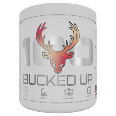 Bucked Up 100 Series Pre Workout Pre-Workout Bucked Up Size: 30 Servings Flavor: Bucked Up - Strawberry Lemonade