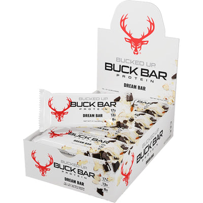 Bucked Up Buck Bars Bucked Up Size: 12 Bars Flavor: Dream Bar