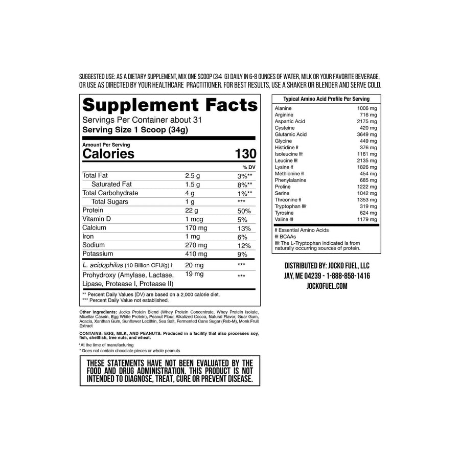 Jocko Fuel Molk Protein Powder