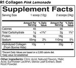 R1 Collagen Peptides Collagen Rule One Size: 28 Servings Flavor: Unflavored, Pink Lemonade, Peach Mango, Frozen Banana, Chocolate Fudge