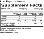 R1 Collagen Peptides Collagen Rule One Size: 28 Servings Flavor: Unflavored, Pink Lemonade, Peach Mango, Frozen Banana, Chocolate Fudge