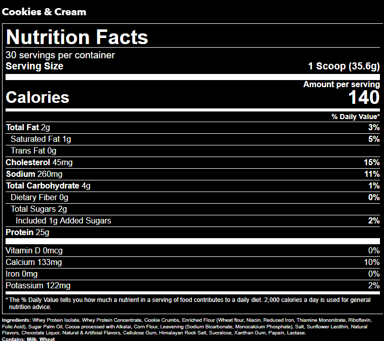 Gorilla Mind Gorilla Mode Premium Protein Protein Gorilla Mind Size: 30 Servings Flavor: Chocolate, Strawberry Banana, Cookies and Cream, Vanilla Ice Cream, Chocolate Peanut Butter