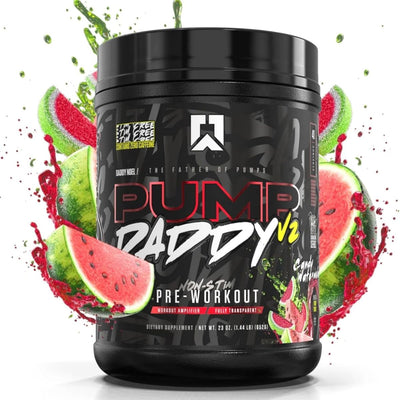 Ryse Pump Daddy V2 Pump Pre Workout RYSE Size: 40 Servings Flavor: Candy Watermelon