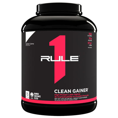 R1 Clean Gainer Protein Rule One Size: 15 Servings Flavor: Vanilla Ice Cream