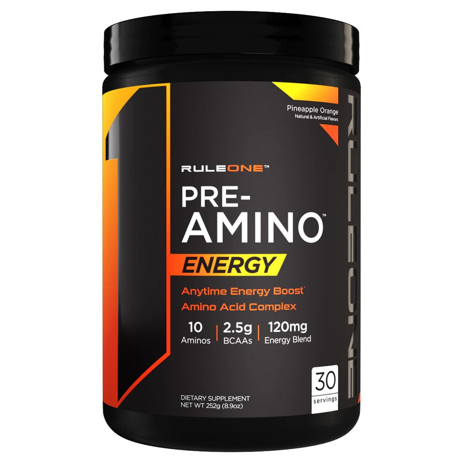 R1 Pre-Amino Aminos Rule One Size: 30 Servings Flavor: Pineapple Orange