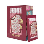 Legendary Foods Tasty Pastry Pop Tart Healthy Snacks Legendary Foods Size: 10 Pastries Flavor: Red Velvet