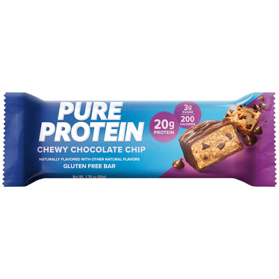 Pure Protein Healthy Protein bars Healthy Snacks Pure Protein Size: 6 Bars Flavor: Chewy Chocolate Chip