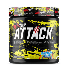 Musclesport Attack Pre-Workout Pre-Workout Musclesport Size: 25 Servings Flavor: Rainbow Fruit