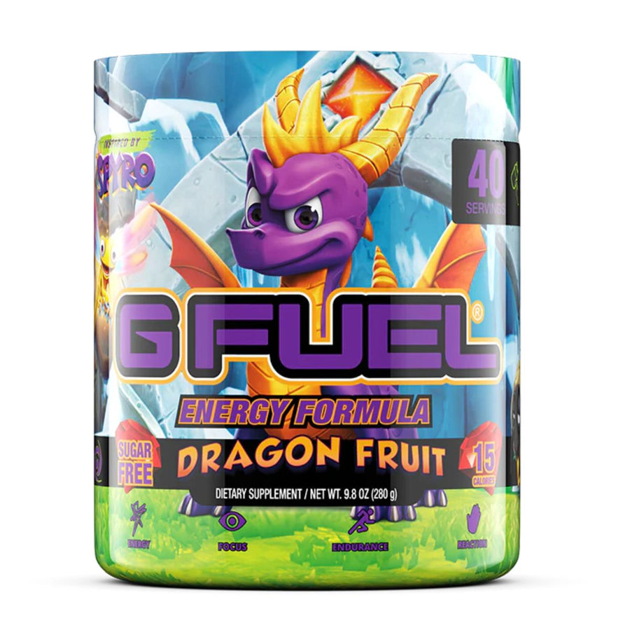 G FUEL Energy Formula Pre-Workout G Fuel Size: 40 Servings Flavor: SPYRO&