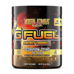 G FUEL Energy Formula Pre-Workout G Fuel Size: 40 Servings Flavor: SCORPION STING KLASSIC (Spicy Mango)