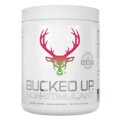 Bucked Up Stim Free Pre Workout Pre-Workout Bucked Up Size: 30 Servings Flavor: Raspberry Lime Ricky