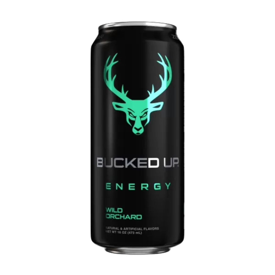 Bucked Up Energy Drink Energy Drink Bucked Up Size: 12 Pack Flavor: Wild Orchard