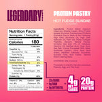 Legendary Foods Tasty Pastry Pop Tart Healthy Snacks Legendary Foods Size: 10 Pastries Flavor: Birthday Cake, Cinnamon Brown Sugar, Strawberry, Blueberry, Hot Fudge Sundae, Chocolate Cake, Red Velvet, Cookies and Cream