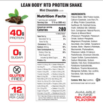Labrada Lean Body Protein Shake RTD RTD Labrada Size: 12 Cartons Flavor: Pina Colada, Chocolate Peanut Butter, Banana, Vanilla, Cafe Mocha (Caffeinated), Chocolate, Cookies & Cream, Creamy Salted Caramel, Strawberry, Chocolate Mint