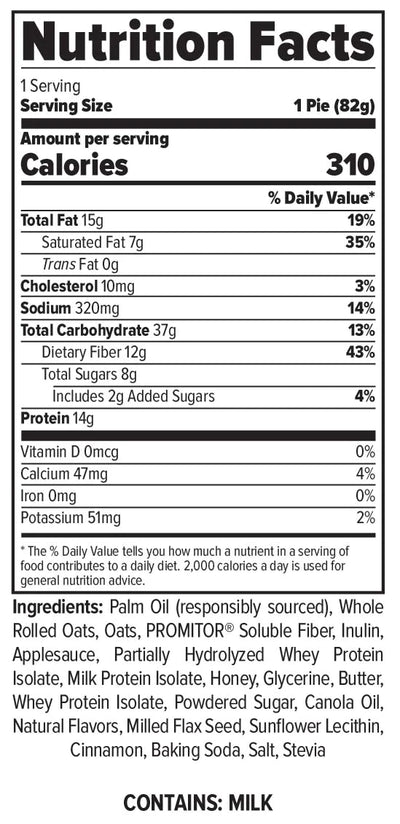 #nutrition facts_10 Pies / Original Marshmallow