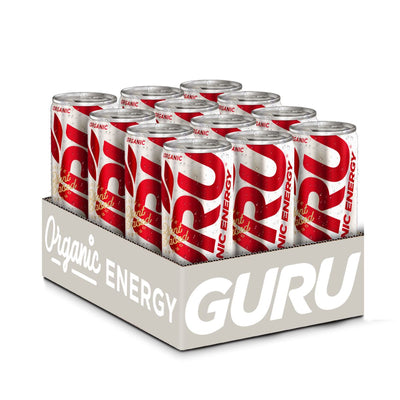 GURU Organic Energy Drink Energy Drink GURU Energy Size: 12 Cans Flavor: Lite