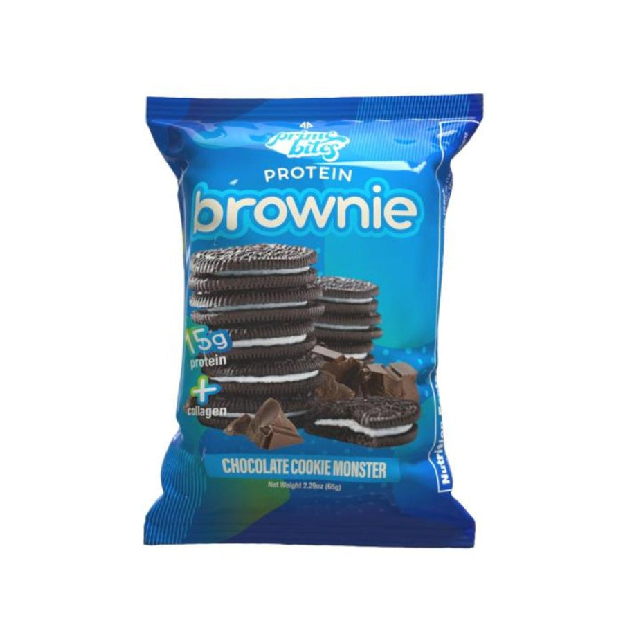 Alpha Prime Protein Brownie Bites Healthy Snacks Alpha Prime Size: 12 Packs Flavor: Glazed Chocolate Cookie Monster