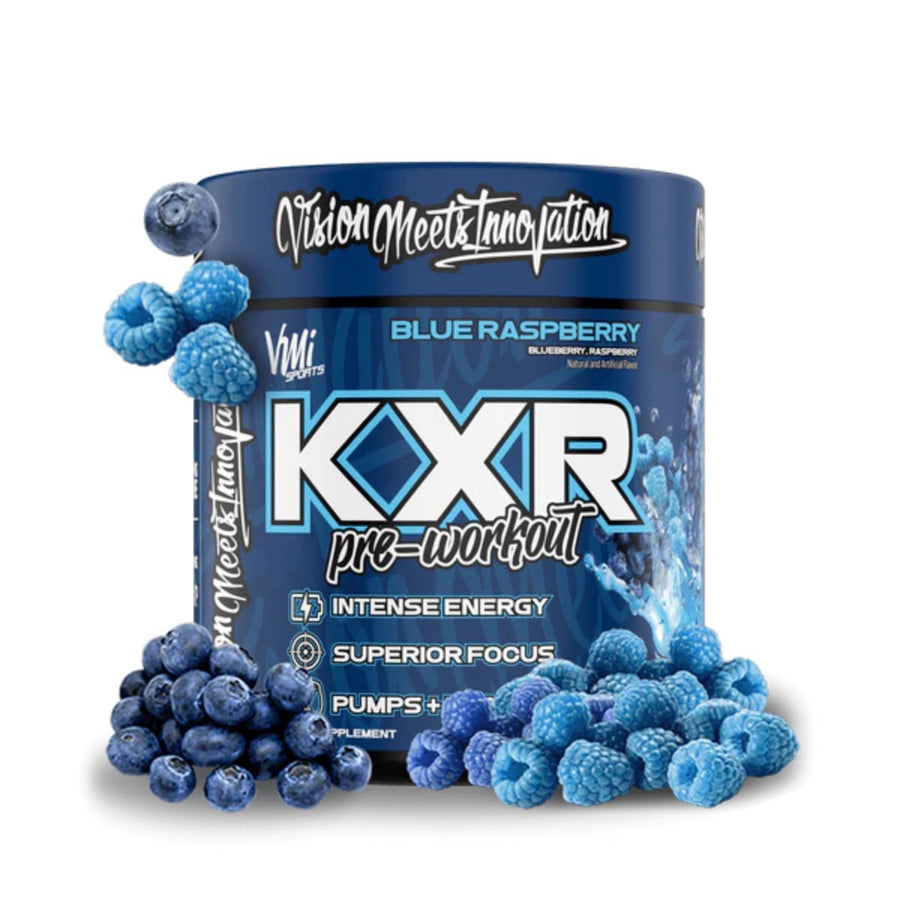 K-XR Intense Pre Workout Pre-Workout VMI Sports Size: 30 Servings Flavor: Blue Raspberry