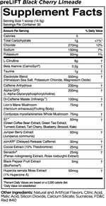 R1 preLIFT pre-workout Pre-Workout Rule One Size: 30 Servings Flavor: Snow Cone, Blue Raspberry, Wild Grape, Black Cherry Limeade, Orange Pineapple