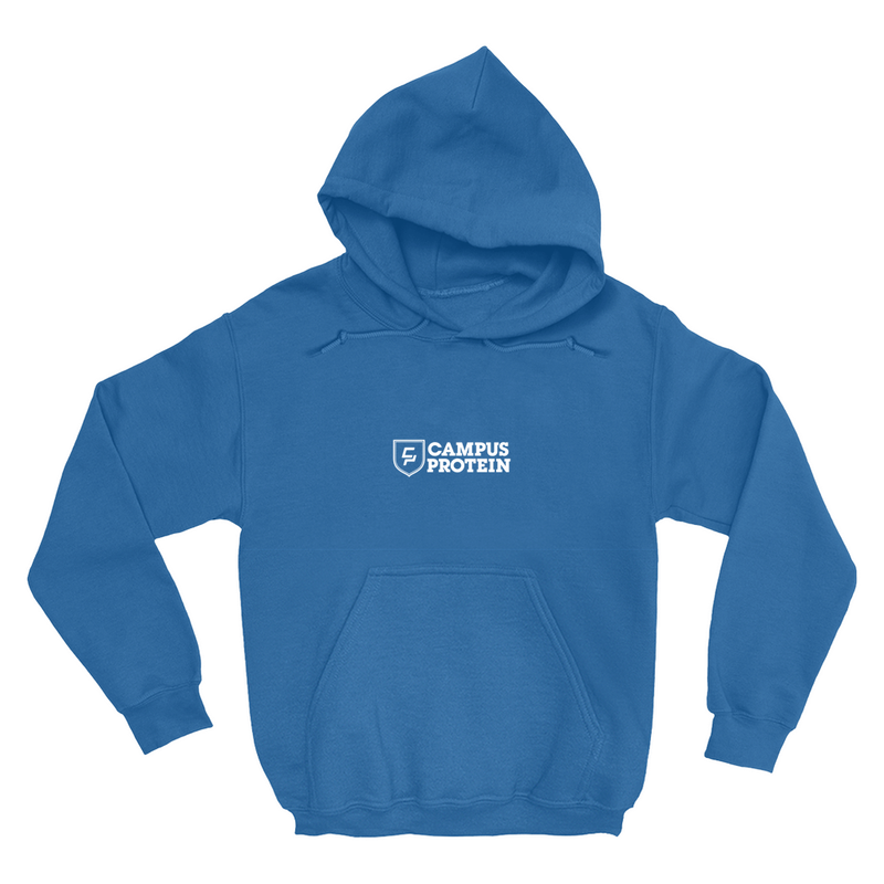 @campusprotein hoodie Apparel & Accessories CampusProtein.com Sleeve Print Placement: No Sleeve Print Colors: Royal Sizes: Small (S)