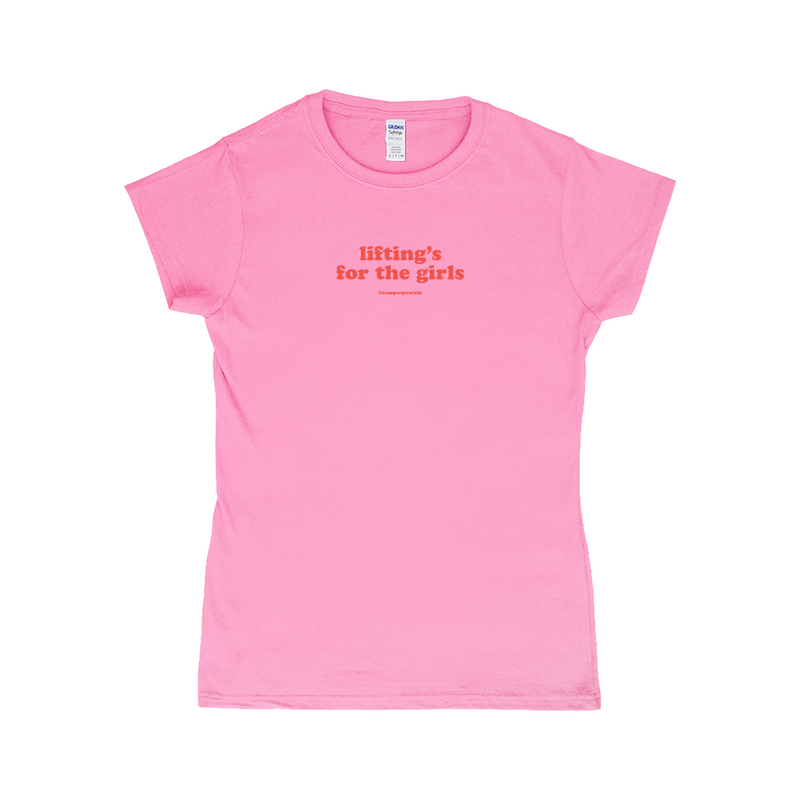 For the girls penny tee Apparel & Accessories CampusProtein.com Colors: Azalea T-Shirt Sizes: Small (S)