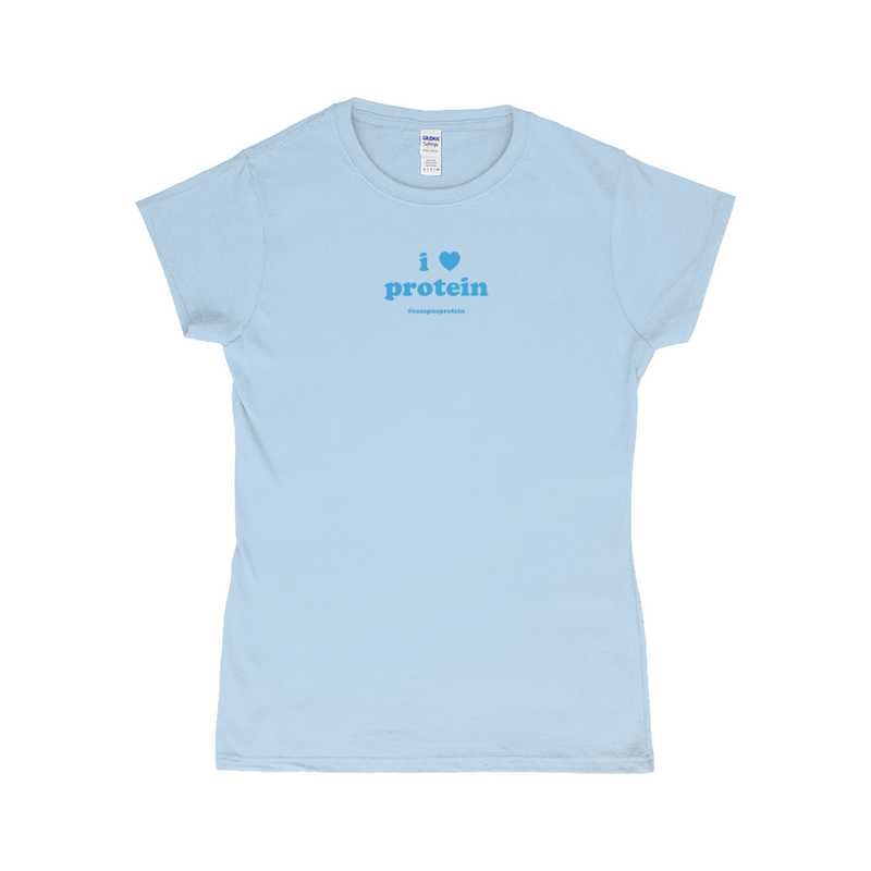 For the girls penny tee Apparel & Accessories CampusProtein.com Colors: Light Blue T-Shirt Sizes: Medium (M)
