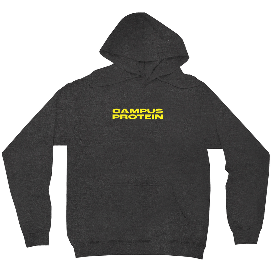 Progress Hoodie Apparel & Accessories CampusProtein.com Sleeve Print Placement: No Sleeve Print Colors: Charcoal, Grey Heather Sizes: Small (S), Medium (M), Large (L), Extra Large (XL), XXL (2XL)