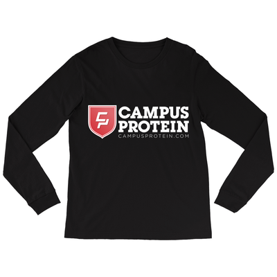 CP Longsleeve Apparel & Accessories CampusProtein.com Colors: Black Sizes: Small (S)