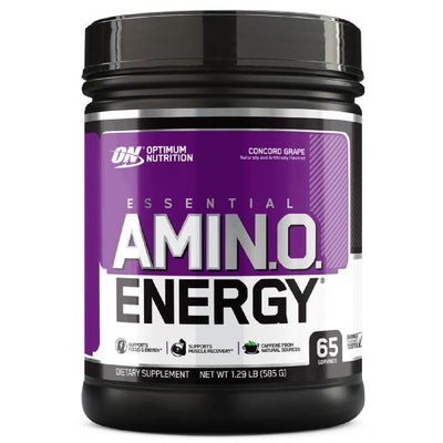 Amino Energy Aminos Optimum Nutrition Size: 65 Servings Flavor: Concord Grape