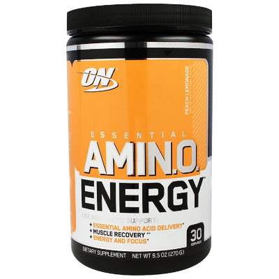 Amino Energy Aminos Optimum Nutrition Size: 30 Servings Flavor: Peach Lemonade
