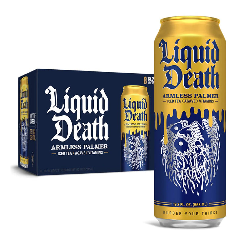 Liquid Death Iced Tea Liquid Death Size: 12 Pack Flavor: Armless Palmer
