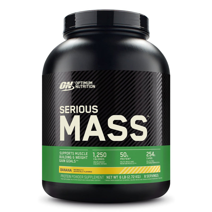 Optimum Nutrition Serious Mass Protein Mass Gainers Optimum Nutrition Size: 6 Lbs. Flavor: Banana