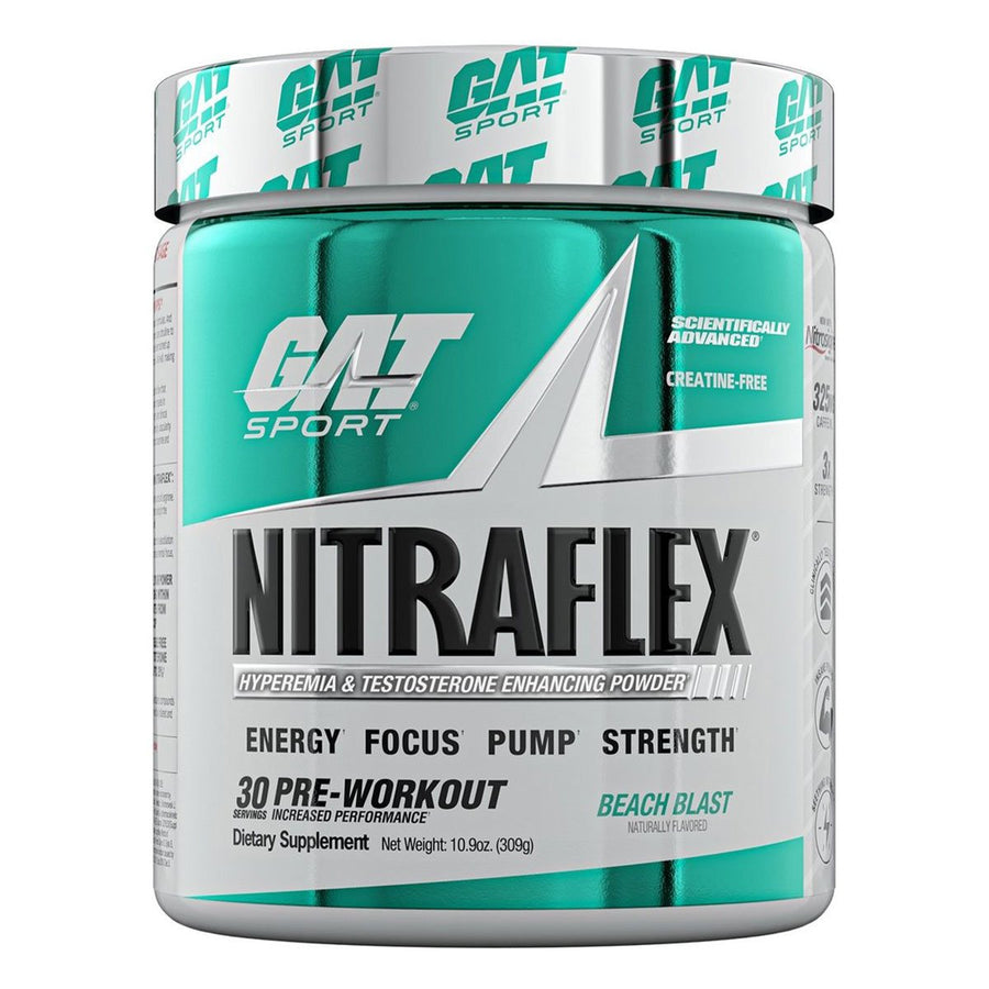 Nitraflex Pre Workout Pre-Workout GAT Size: 30 Servings Flavor: Beach Blast