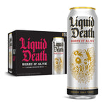Liquid Death Flavored Sparkling Water Liquid Death Size: 12 Pack Flavor: Berry It Alive