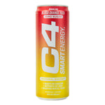 Sparkling C4 Smart Energy Energy Drink Cellucor 12 Cans: Blood Orange Yuzu