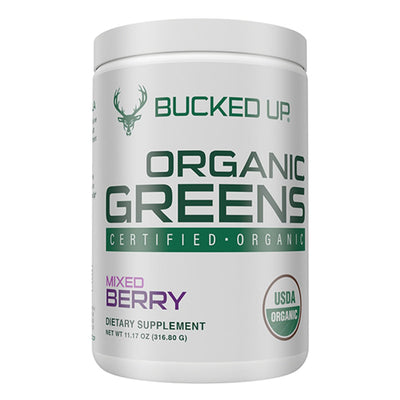 Organic Greens Bucked Up Size: 30 Servings Flavor: Unflavored, Mixed Berry