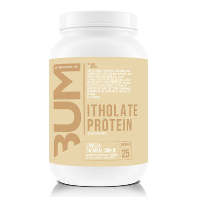 BUM Itholate Whey Protein Protein Get Raw Nutrition Size: 25 Servings Flavor: Vanilla Oatmeal Cookie