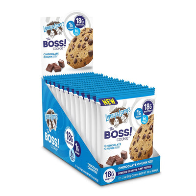 Boss Cookie Healthy Snacks Lenny & Larry's Size: 12 Cookies Flavor: Chocolate Chunk, Triple Chocolate Chunk, PB Chunk