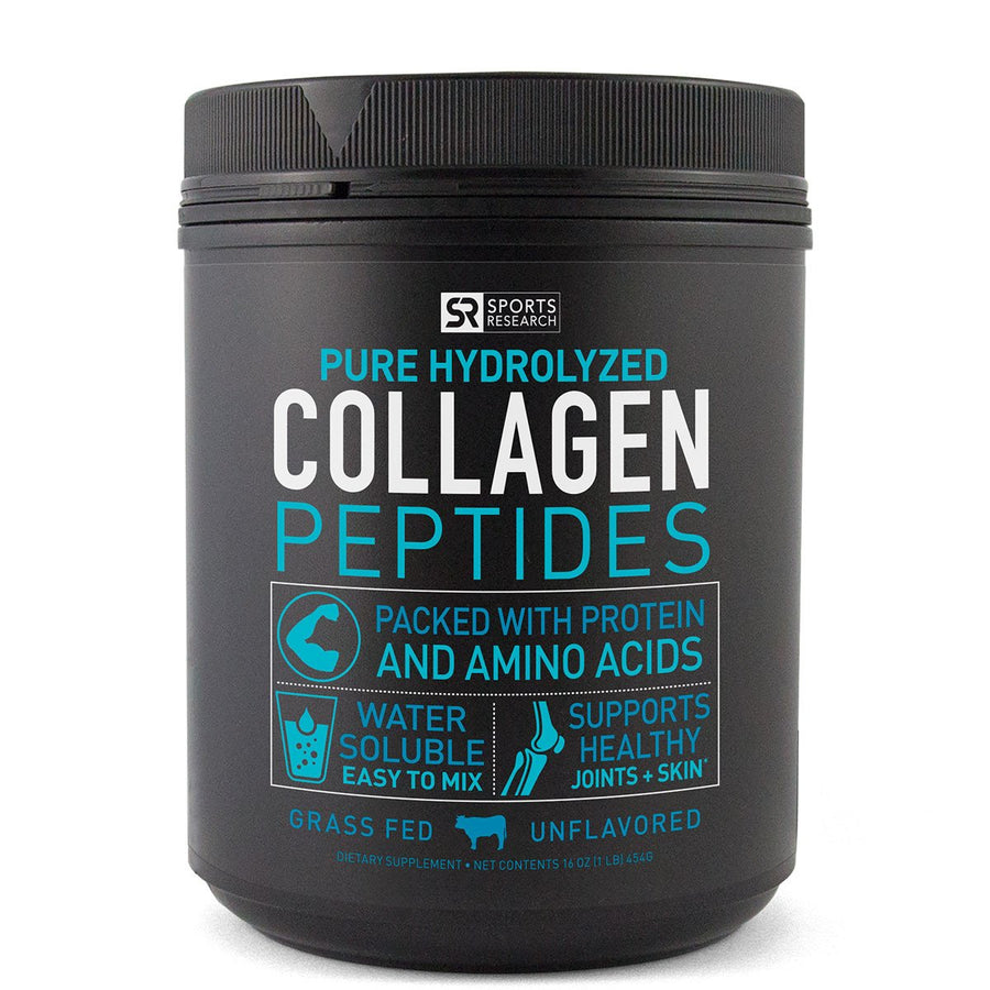 Collagen Peptides Collagen Sports Research Size: 41 Servings - Unflavored, 20 On the Go Packets