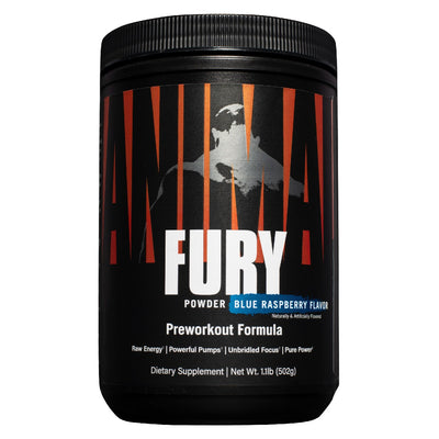 ANIMAL Fury Pre-Workout ANIMAL Size: 30 Servings Flavor: Blue Raspberry