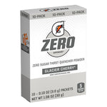 Gatorade G Zero Powder Packs Hydration Gatorade Size: 10 Packets Flavor: Glacier Cherry