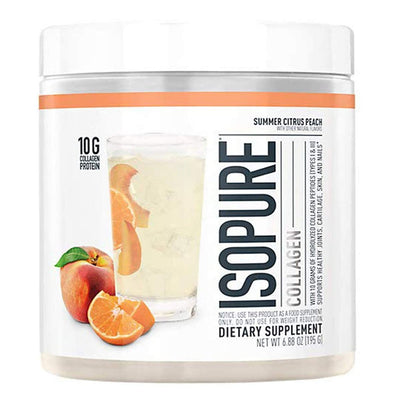 Isopure Collagen Collagen ISOPURE Size: 15 Servings Flavor: Mango Lime, Raspberry Lemonade, Unflavored, Summer Citrus Peach