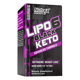 Lipo 6 Black Keto Weight Management Nutrex Size: 60 Capsules
