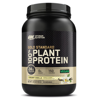 Gold Standard 100% Plant Protein Protein Optimum Nutrition Size: 1.5 Lbs Flavor: Vanilla