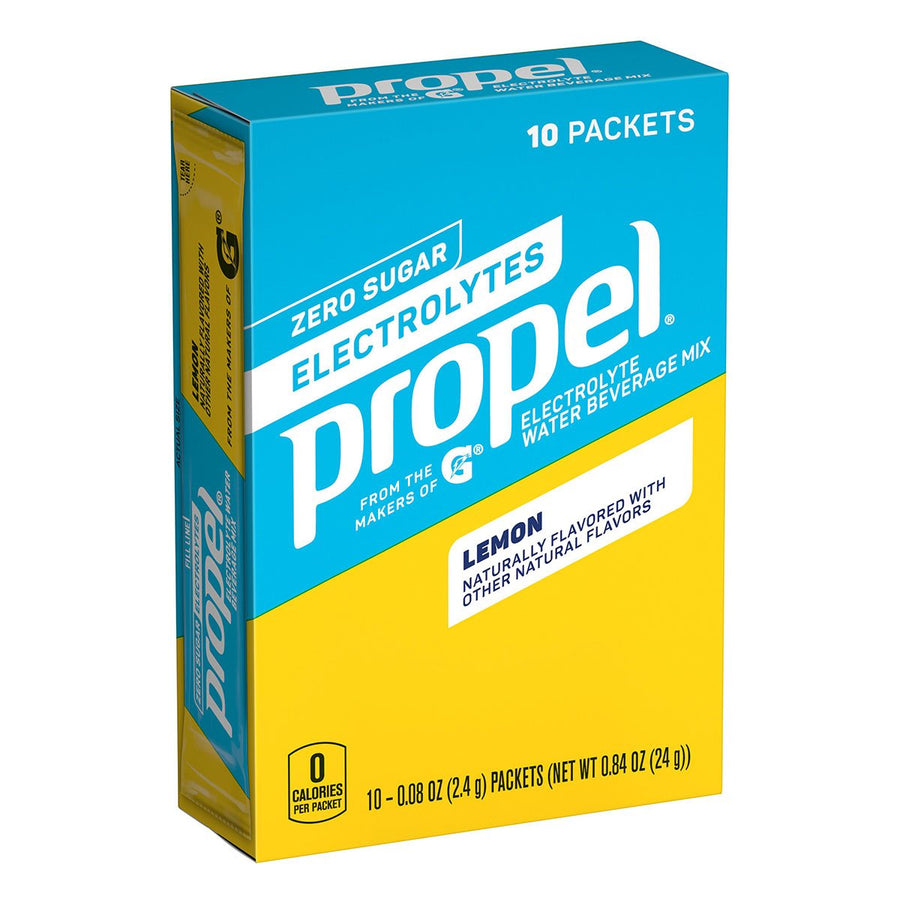 Gatorade Propel Water Powder Pack Hydration Gatorade Size: 10 Packets Flavor: Lemon