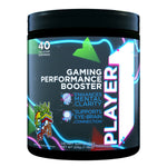 R1 Player 1 Gaming Performance Booster Vitamins & Supplements Rule One Size: 40 Servings Flavor: Rainbow Respawn, Gummy Grenade